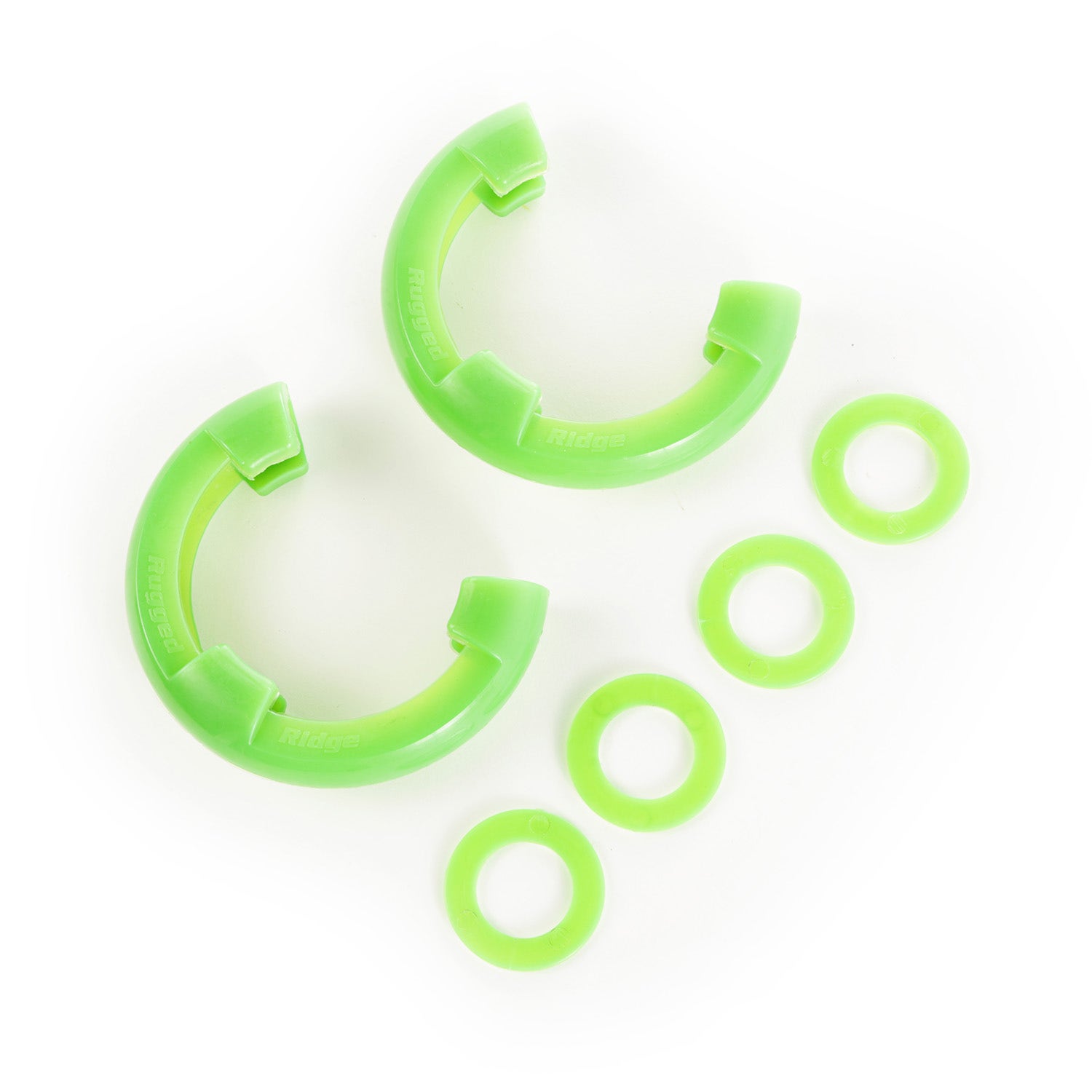 Rugged Ridge 11235.33 D-Ring Isolator Kit   D-Ring Isolator; Ring Size - 3/4