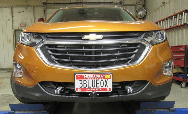 Blue Ox Bx1730 Tow Bar Base Plate Fits 18-24 Equinox   Vehicle Baseplate;