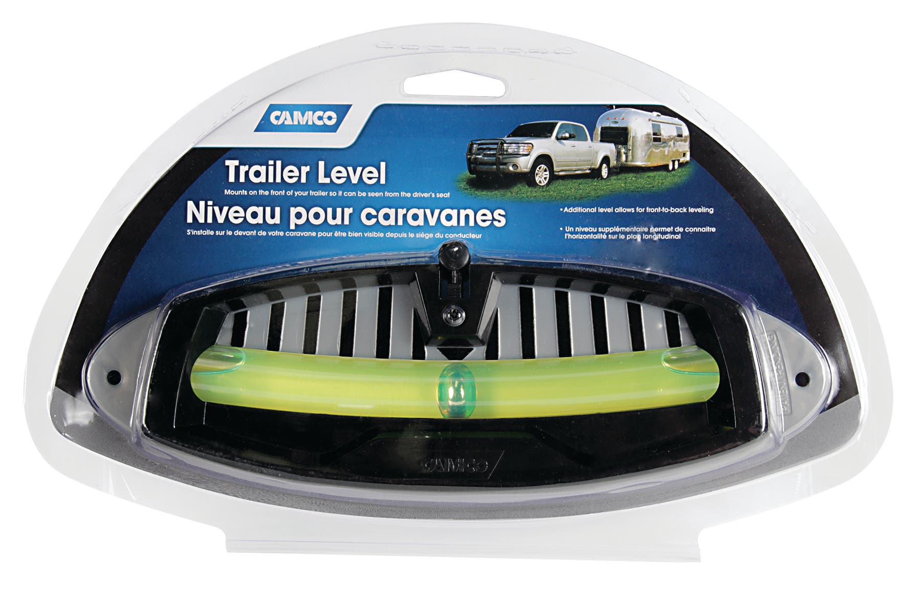 Camco 25533 Trailer Level   Rv Level; Type - Bubble, Leveling Type - Side To