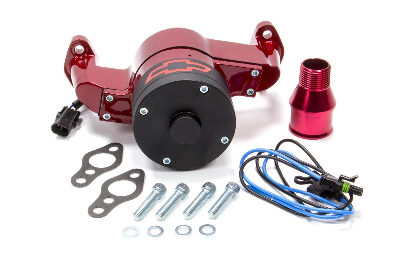 Sbc Bowtie Red Elect Water Pump Sbc Bowtie Red Elect Water Pump