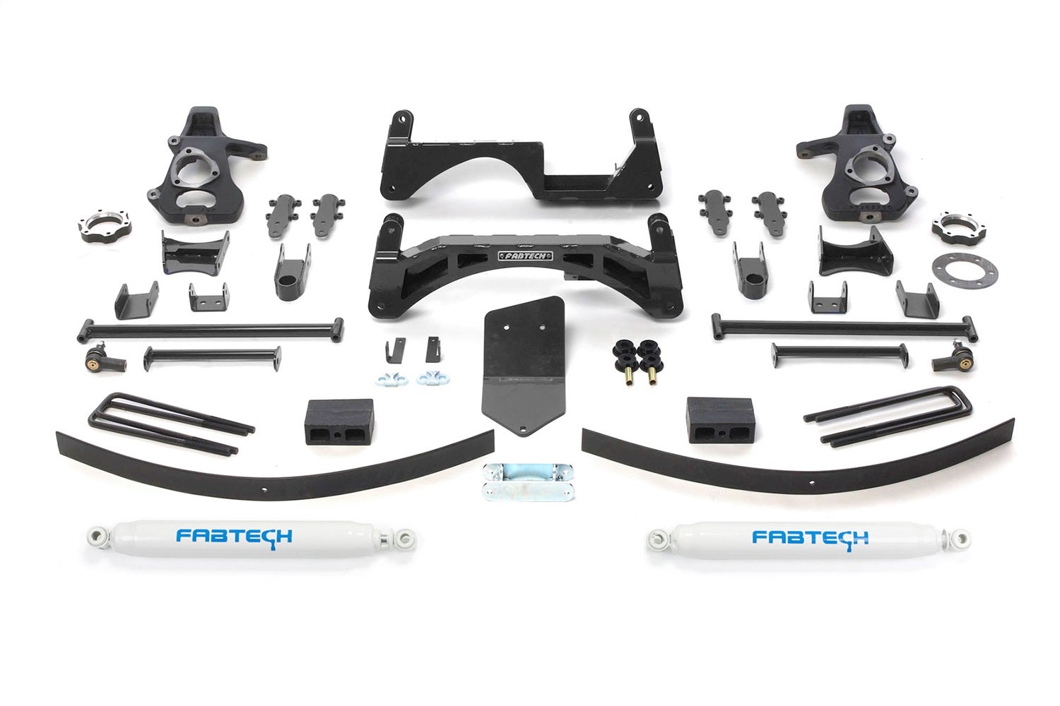 Fabtech K1024 Basic Lift System W/Shocks Fits 07-13 Sierra 1500 Silverado 1500