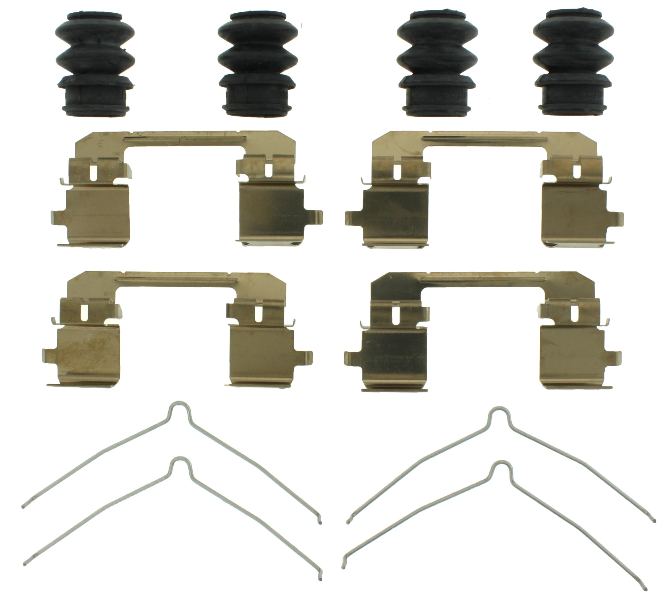 Centric Parts Disc Brake Hardware Kit P/N:117.40047  Disc Brake Hardware Kit