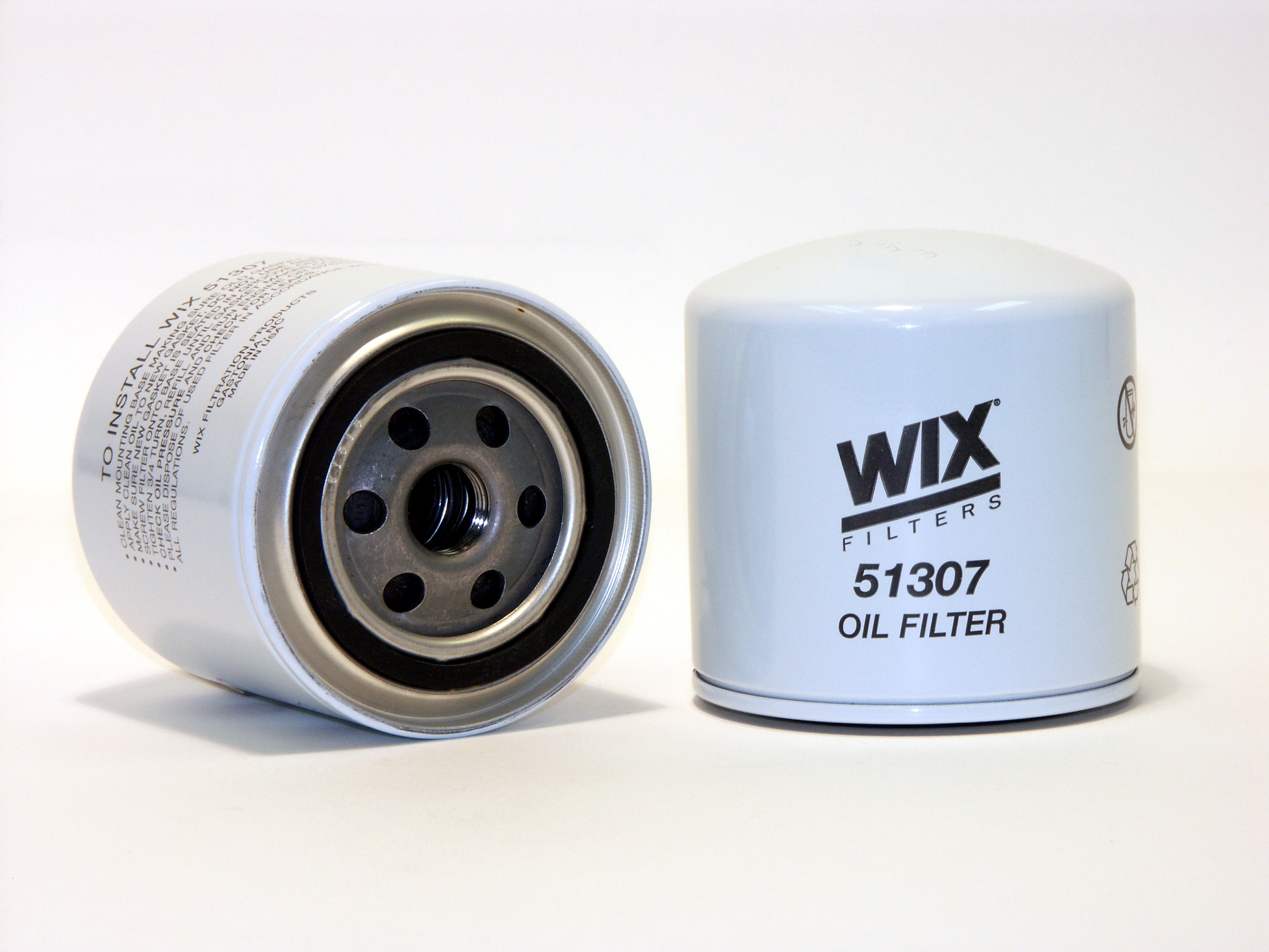 Wix Engine Oil Filter P/N:51307  Filters 51289 Oil Filter; Type - Canister,