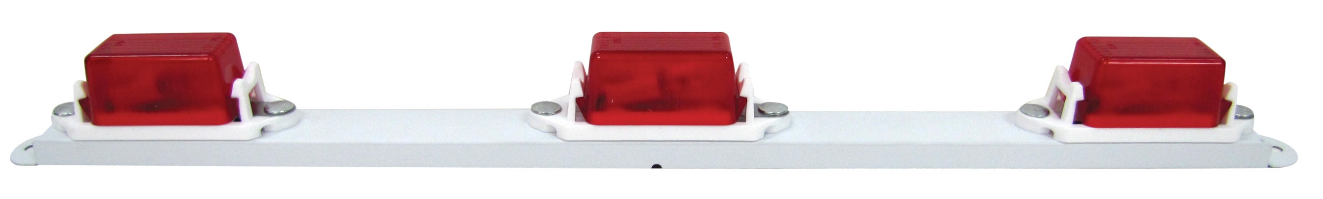 Peterson Manufacturing 107-3R Red Mini Light Bar (4)  Mfg.  Side Marker Light;