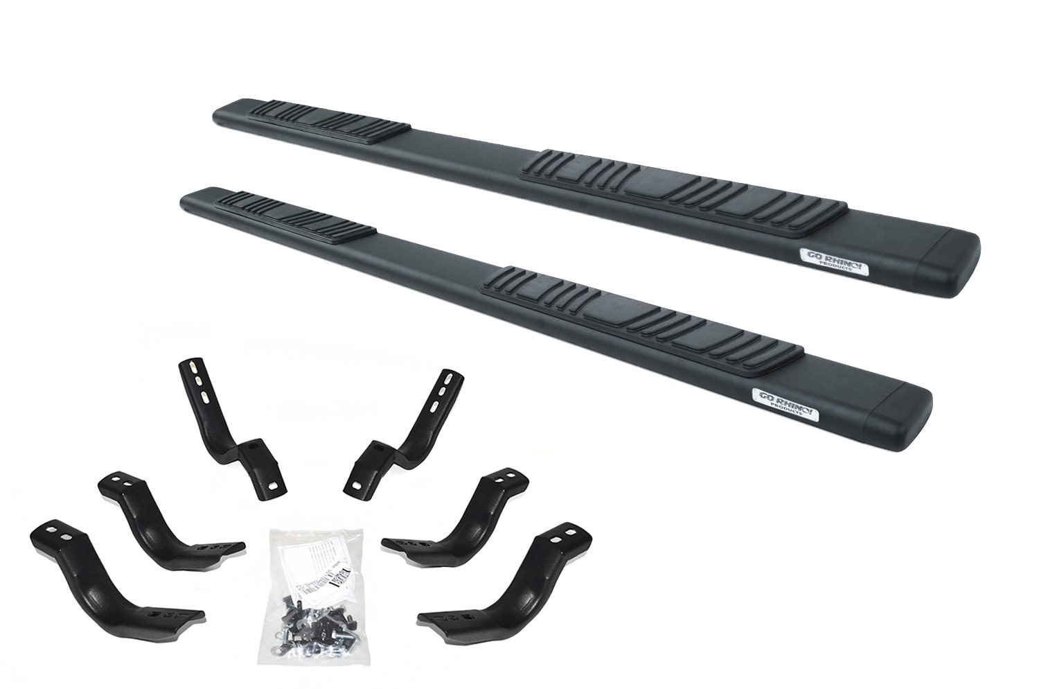 Go Rhino 685415587T 5 In. Oe Xtreme Low Profile Sidesteps   5 In. Oe Xtreme Low