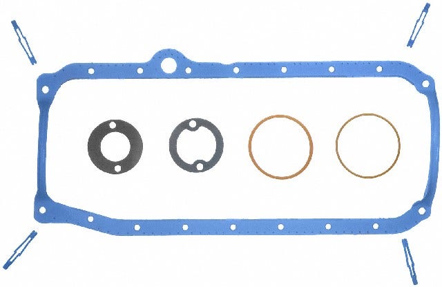 Fel-Pro Engine Oil Pan Gasket Set P/N:Os 34500 R  Gaskets  Oil Pan Gasket;
