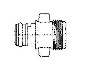 Kit Port Ep Gh (2)   Fresh Water Adapter Fitting  End Type1 - Quick Connect, End
