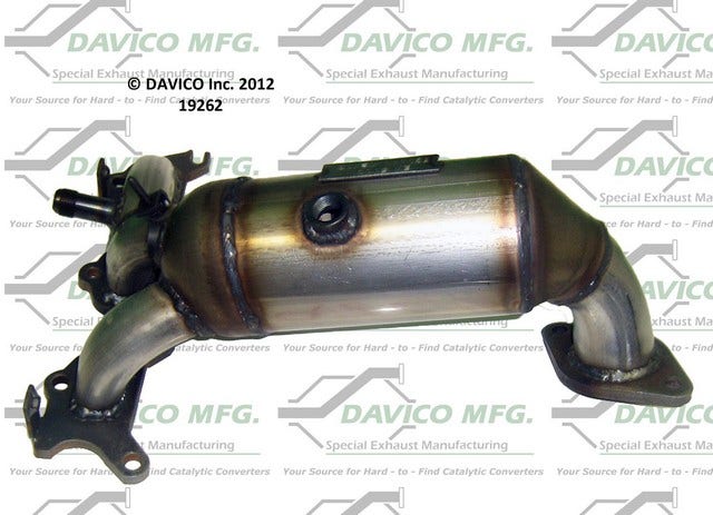 Davico Mfg Catalytic Converter P/N:19262  Catalytic Converter P/N:
