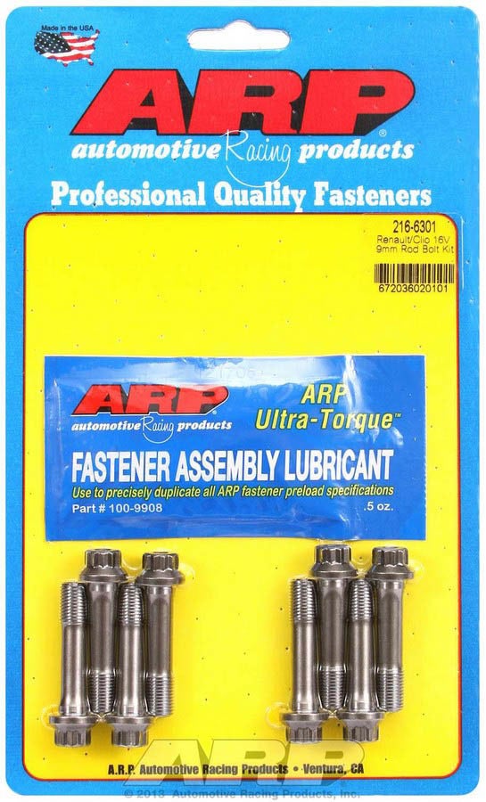 Arp 216-6301 Rod Bolt Kit For Renault Clio M9 16-Valve Arp  Rod Bolt Kit For