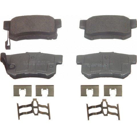 Wagner Brake Disc Brake Pad Set P/N:Qc536 Thermoquiet Brake Pad  Recommended Use