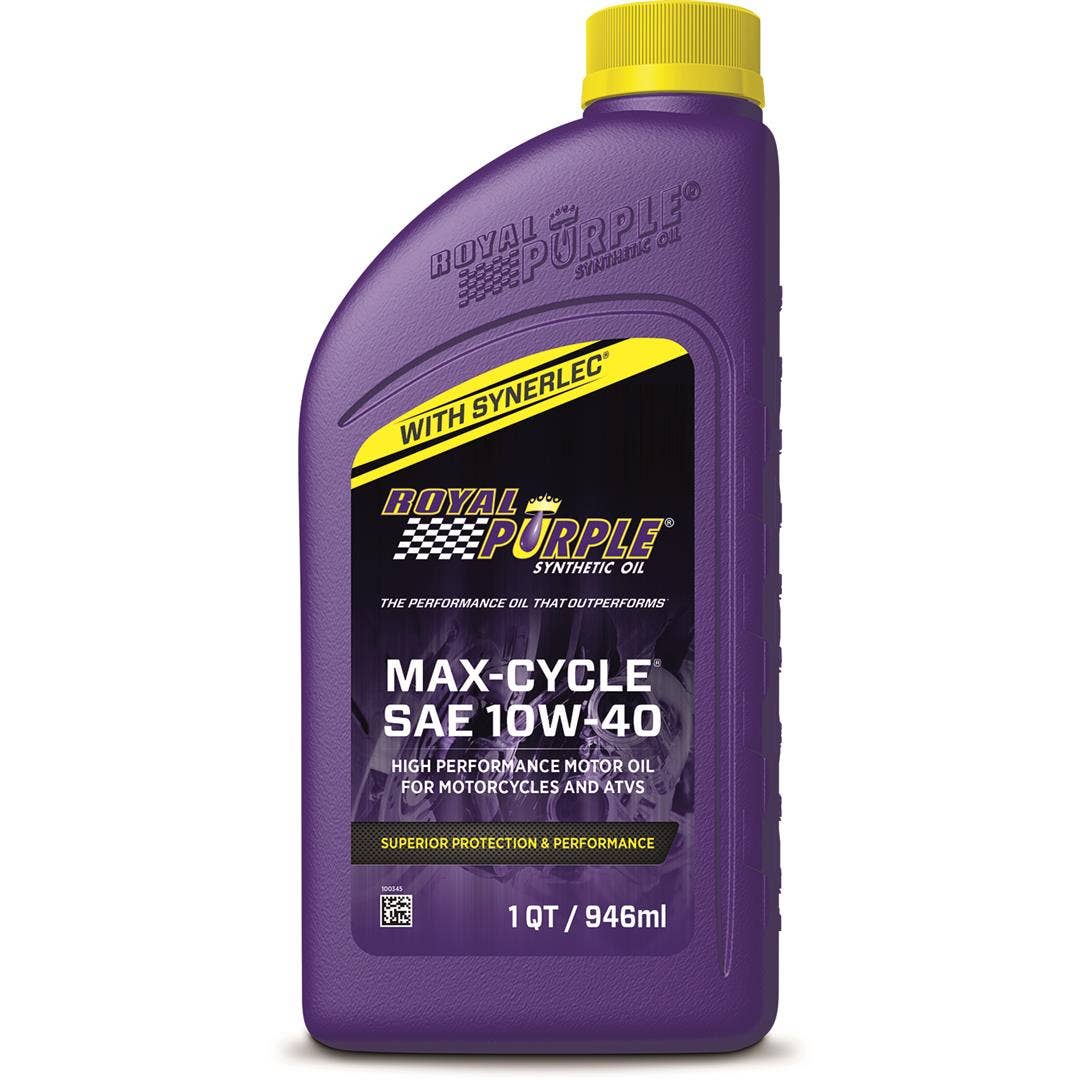Royal Purple 01315 Max-Cycle Sae 10W-40 High Performance Motor Oil For