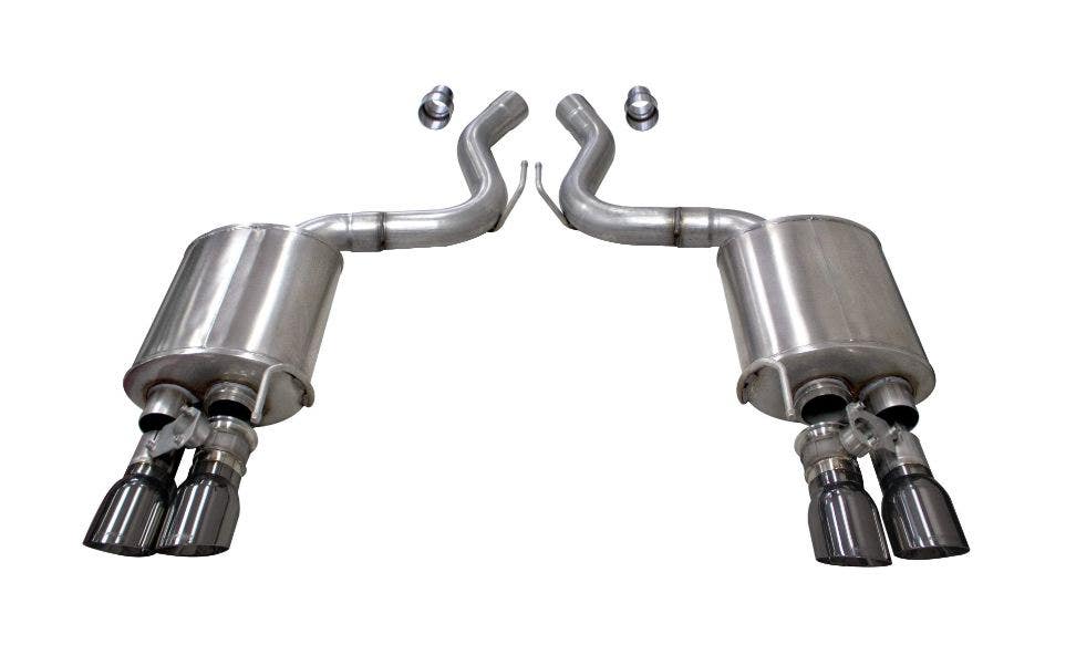 Corsa Performance 21002Gnm Touring To Sport Valved Axle-Back Exhaust System