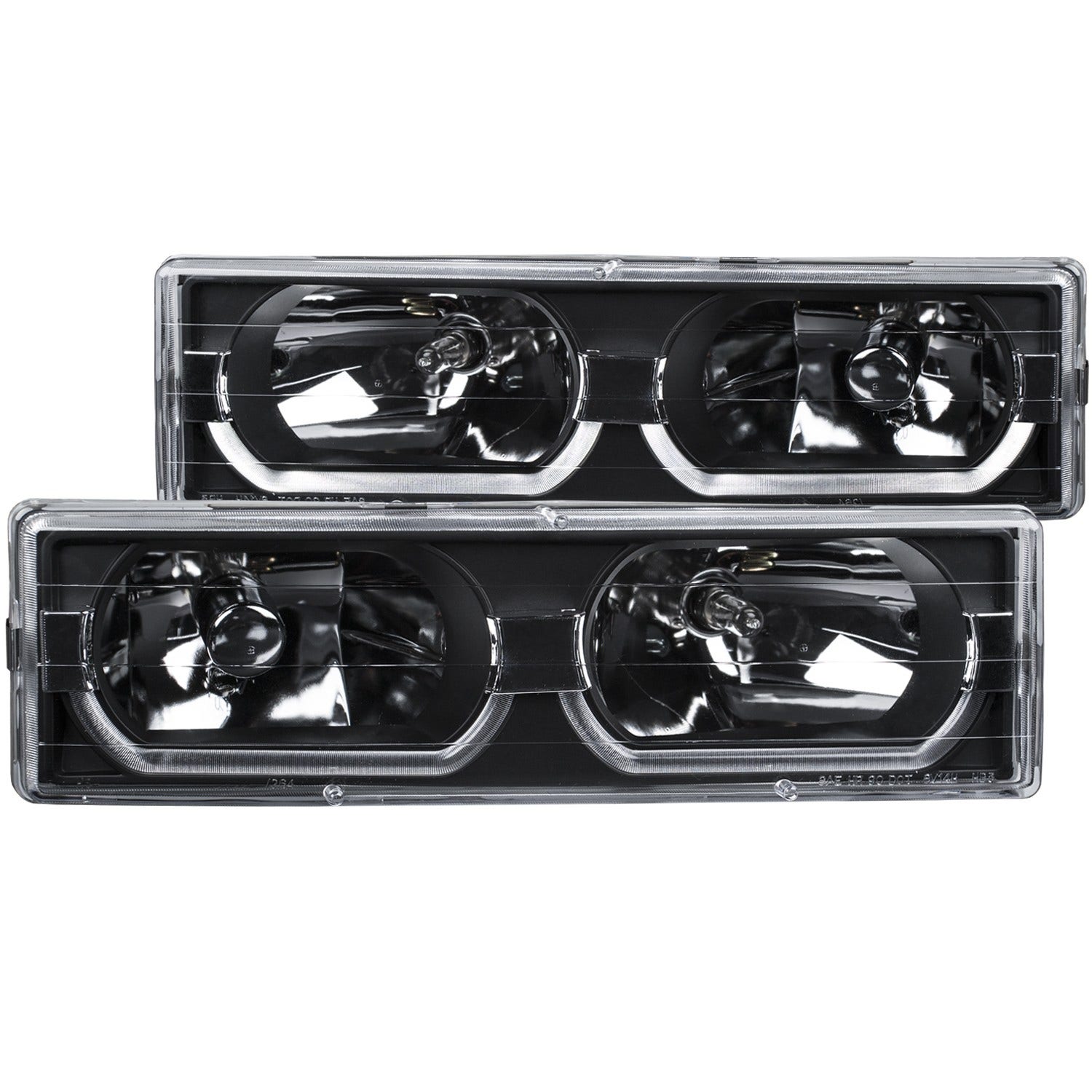 Anzo Usa 111299 Crystal Headlight Set Anzo 111297 Headlight Assembly- Led; Bulb