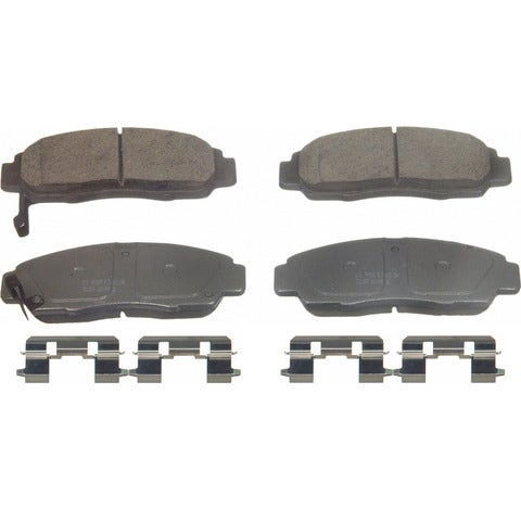 Wagner Brake Disc Brake Pad Set P/N:Qc787 Thermoquiet Brake Pad  Recommended Use