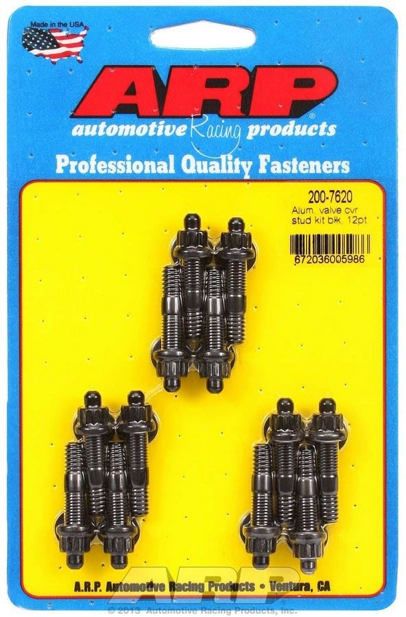 Arp 200-7620 12-Point 1/4"-20 Valve Cover Stud Kit - 12 Piece Arp  12-Point 1/4