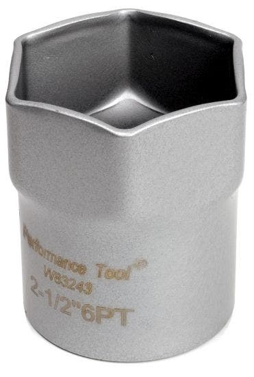 Performance Tool W83243 1/2" Drive Hex Lock Nut Socket, 2-1/2"   1/2  Drive Hex