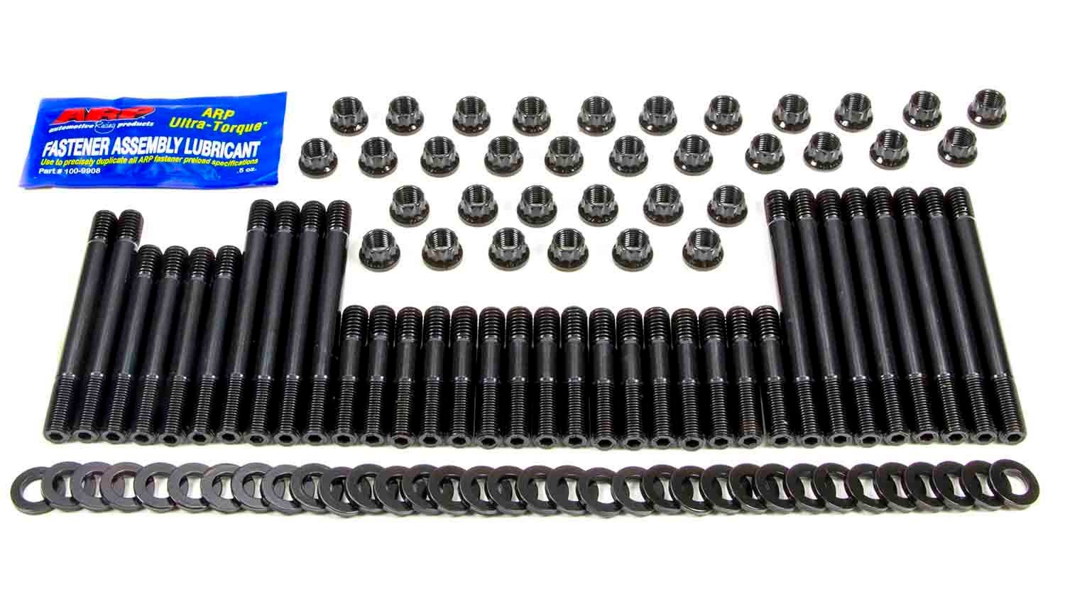 Arp 234-4308 Pro Series Black Oxide 12-Point Cylinder Head Stud Kit For Small