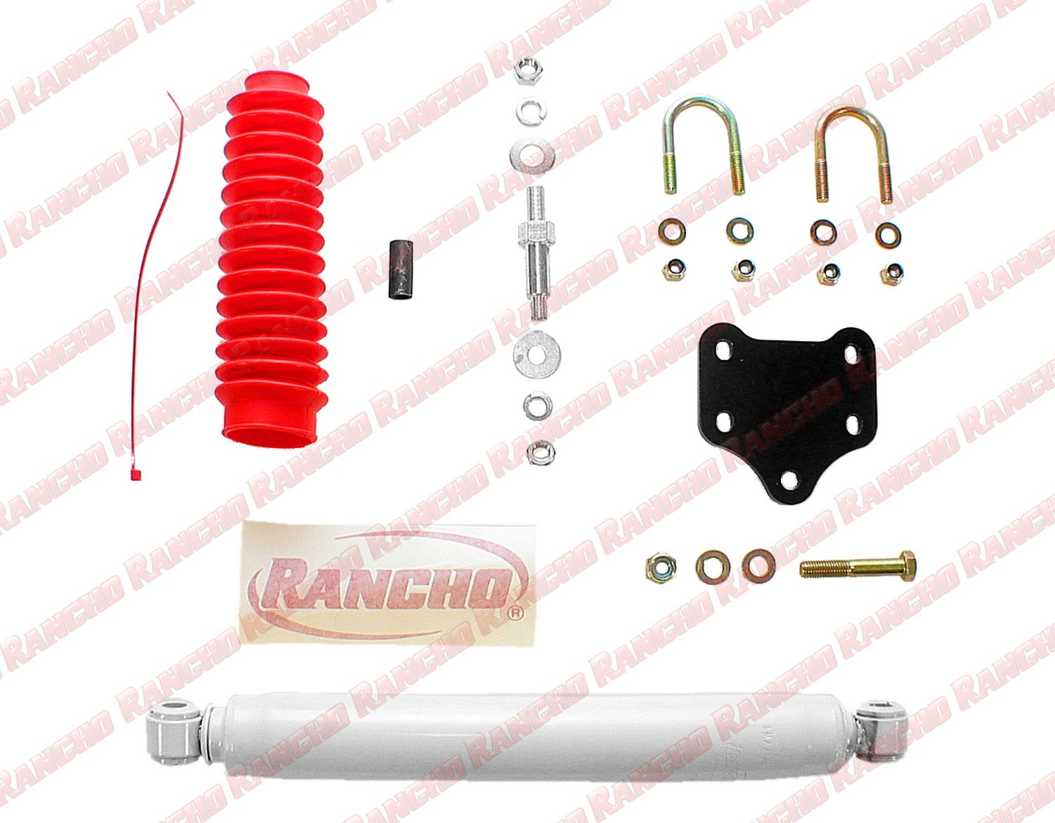 Rancho Steering Damper Kit P/N:Rs97488  Steering Damper Kit P/N: