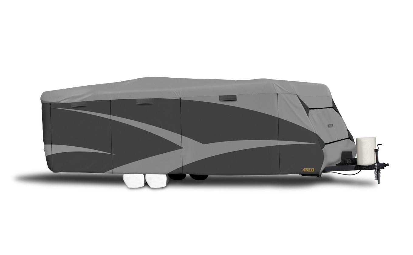 Adco 52242 Designer Series Sfs Aqua Shed Travel Trailer Rv Cover - 22'1" - 24'