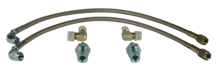 Wilwood 220-10509 Hose End  Flexline Brake Line  Length - 14 Inch, Fitting Size