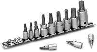 Performance Tool W1335 Star Bit Socket Set, 12-Piece   Torx Bit; Used With - 1/4