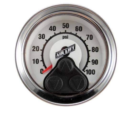 Air Lift 25194 Analog Gauge   Gauge Air Pressure  Size (In) - 2 Inch, Range