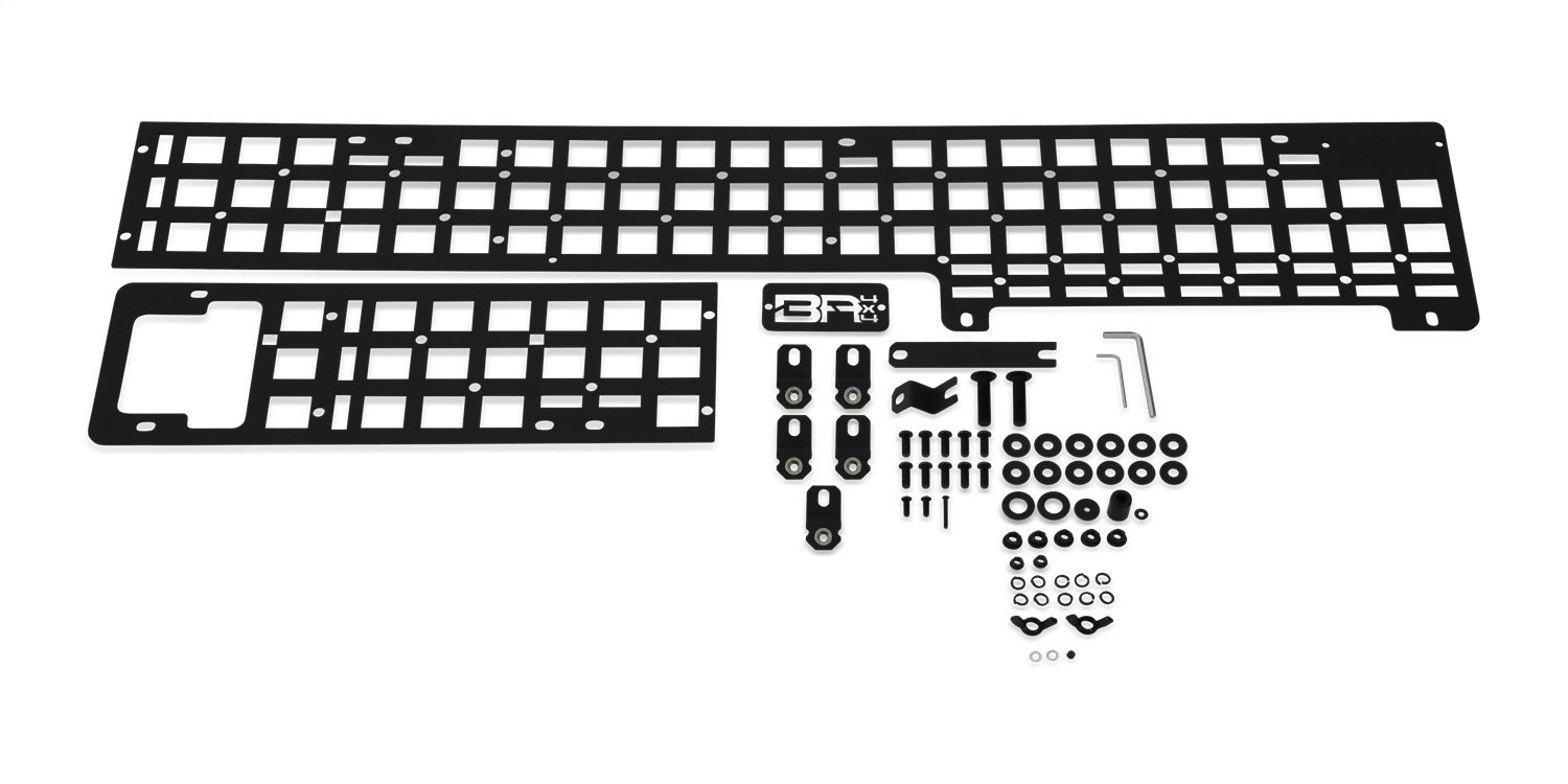 Body Armor Tc-7126 Bed Side Molle System Fits 05-21 Tacoma   Bed Side Molle