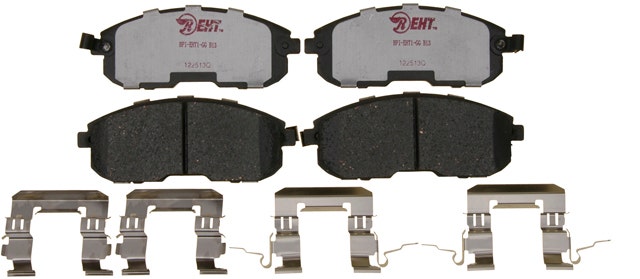 Raybestos Brakes Disc Brake Pad Set P/N:Eht815ah   Brake Pad Element3 (Tm);