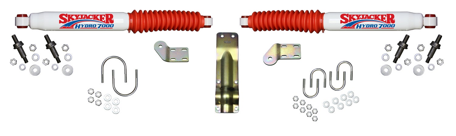 Skyjacker 7254 Steering Stabilizer Dual Kit  Suspensions  Steering Stabilizer;