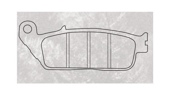 Hawk Performance Hmc5004 Sintered Metallic Disc Brake Pads   Brake Pad V-Twin;