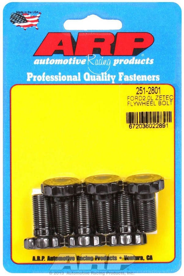Arp 251-2801 Flywheel Bolt Kit For Ford 2.0L Zetec Arp  Flywheel Bolt Kit For