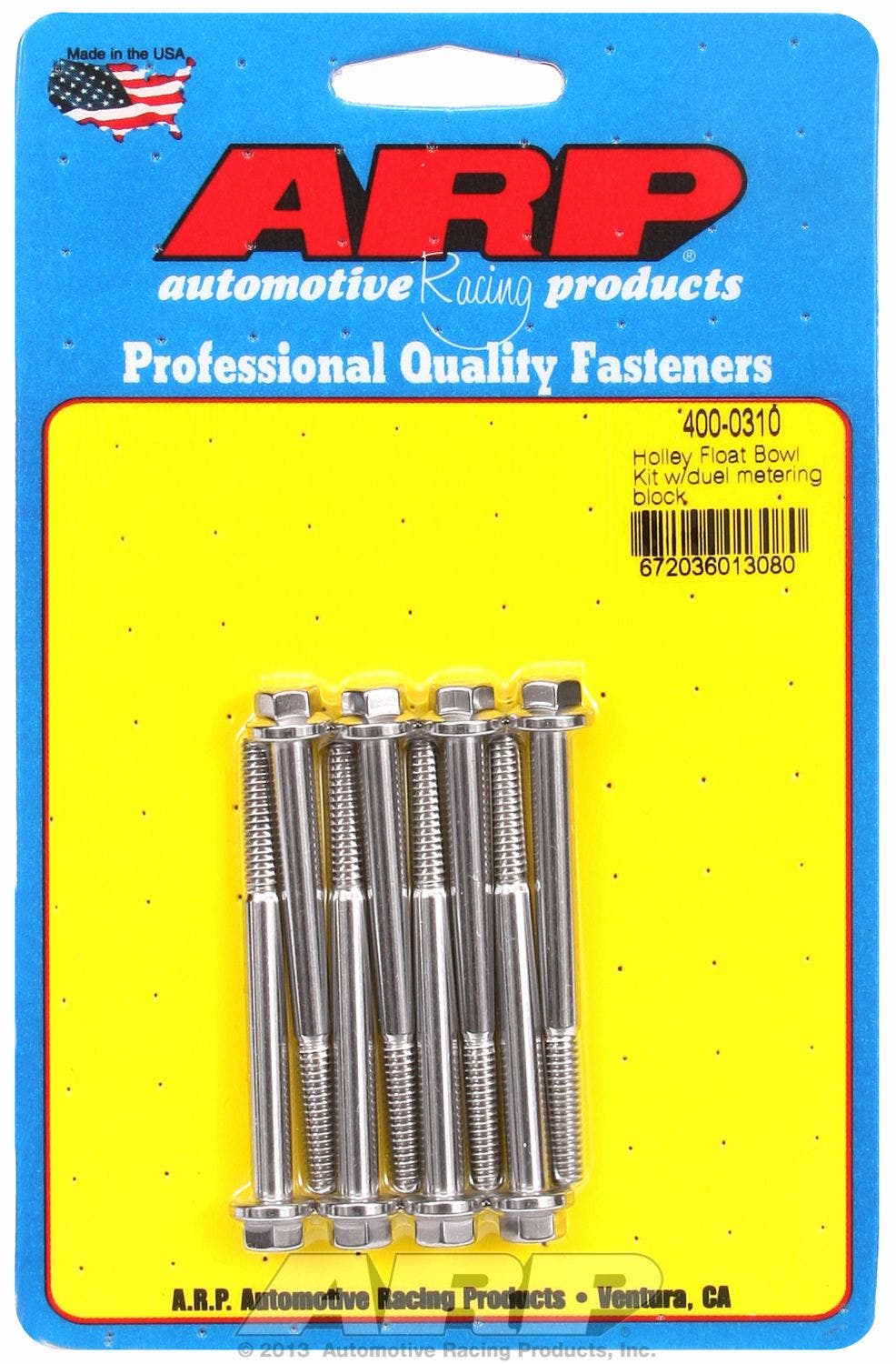 Arp 4000310 Holley Carburetor Float Bowl Kit   Carburetor Float Bowl  Carburetor