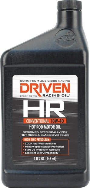 Joe Gibbs 3806 10W40 Hot Rod Oil Qt Cs  3806 10W40 Hot Rod Oil Qt Cs