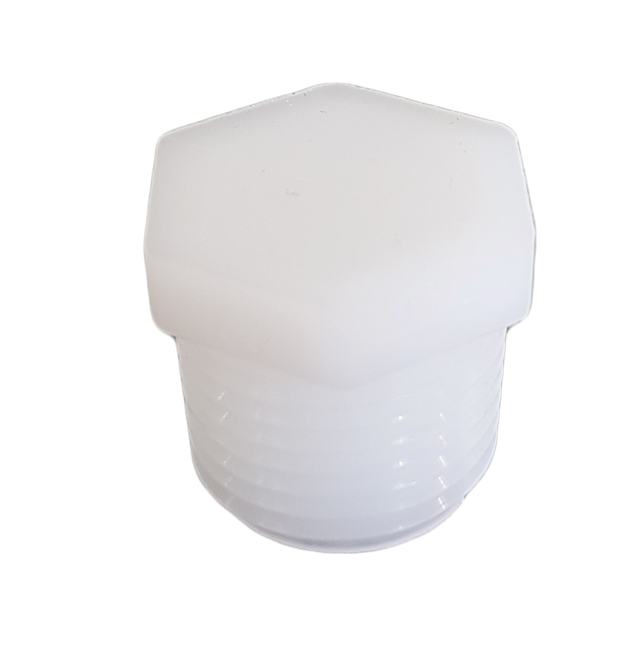 Plug  1/2' Mpt (White) Plug  1/2  Mpt (White)