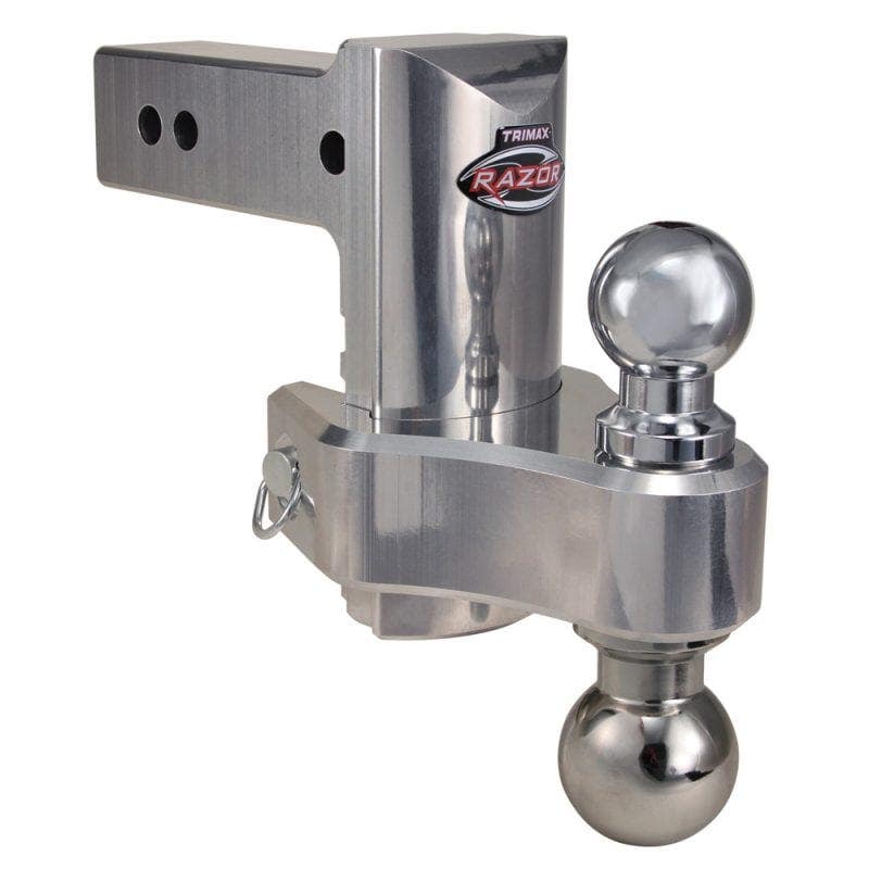 Trimax Heavy Duty Trz6alhd 6" Pin & Clip Aluminum Drop Hitch For 2-1/2"