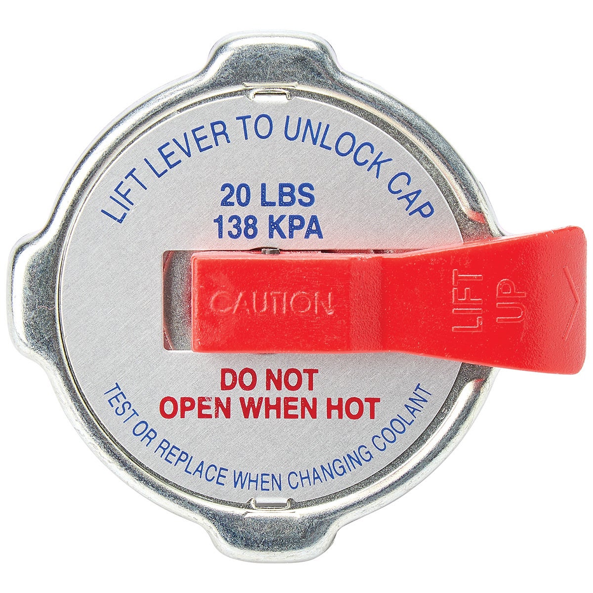 Allstar Performance All30130 19-21 Psi Stant Radiator Cap With Lever   19-21 Psi