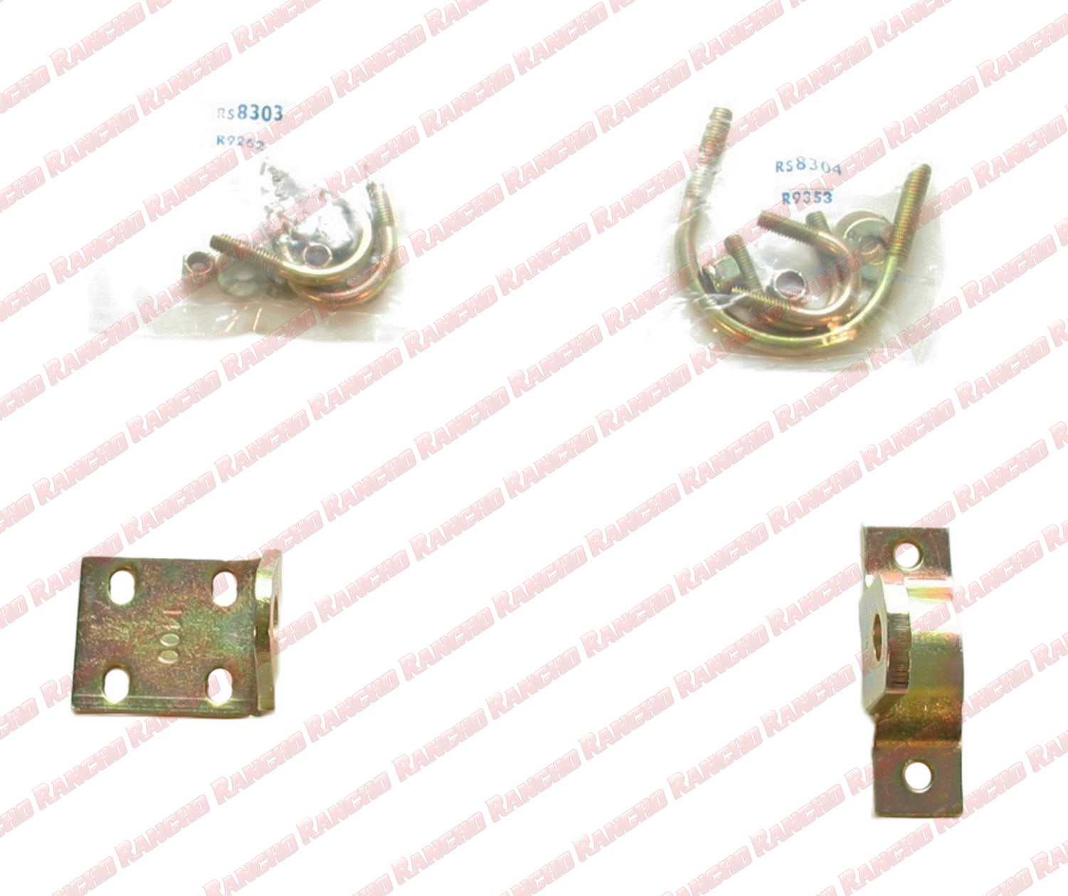 Rancho Steering Damper Bracket P/N:Rs5508  Steering Damper Bracket P/N: