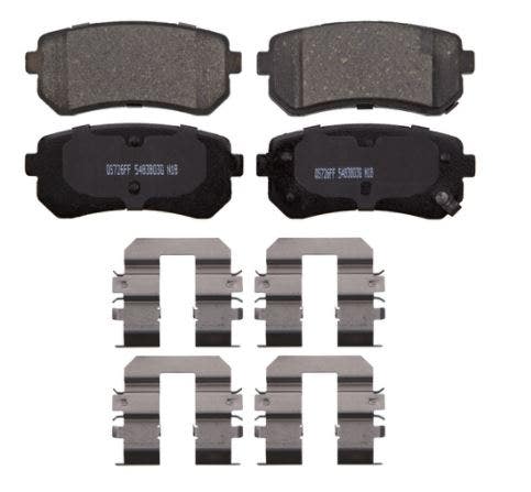 Wagner Brake Disc Brake Pad Set P/N:Zd1856  Disc Brake Pad Set P/N: