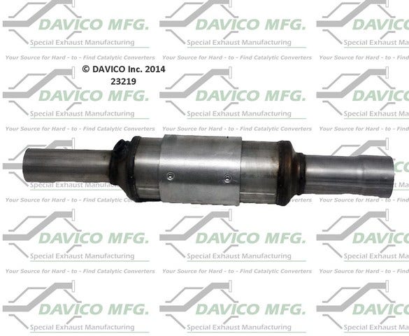 Davico Mfg Catalytic Converter P/N:23219  Catalytic Converter P/N: