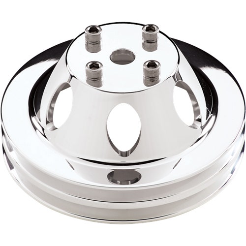Billet Spec Water Pump Pulley, Small/Big Block Chevy, 2 Groove Billet Spec Water