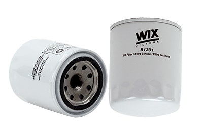 Wix Engine Oil Filter P/N:51391  Filters  Oil Filter; Type - Canister, Color -