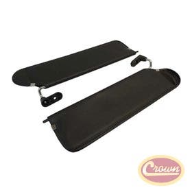 Crown Automotive Rt52002 Sun Visor Set Body Crown Automotive  Sun Visor Set Body
