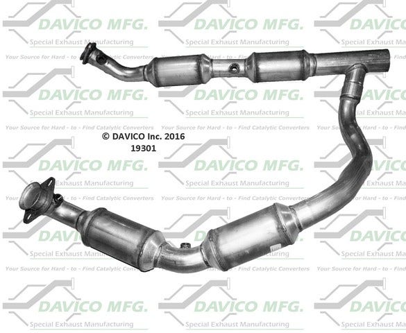 Davico Mfg Catalytic Converter P/N:19301  Catalytic Converter P/N: