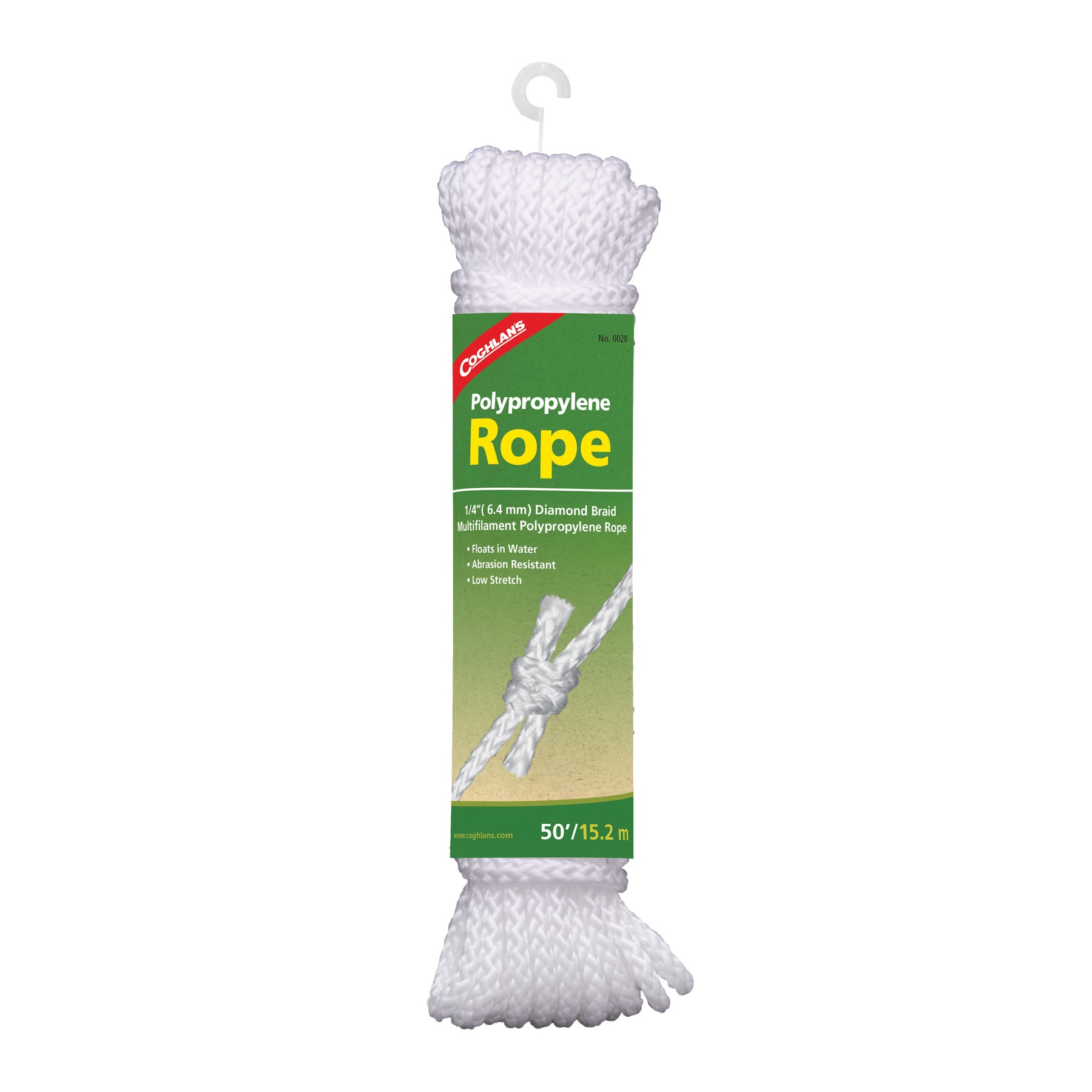 Coghlan's Polypropylene Rope, 50-Feet, White  Polypropylene Rope, 50-Feet, White