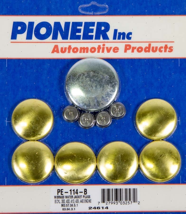 Pioneer Pe-114-B Brass Expansion Plug Kit   Brass Expansion Plug Kit