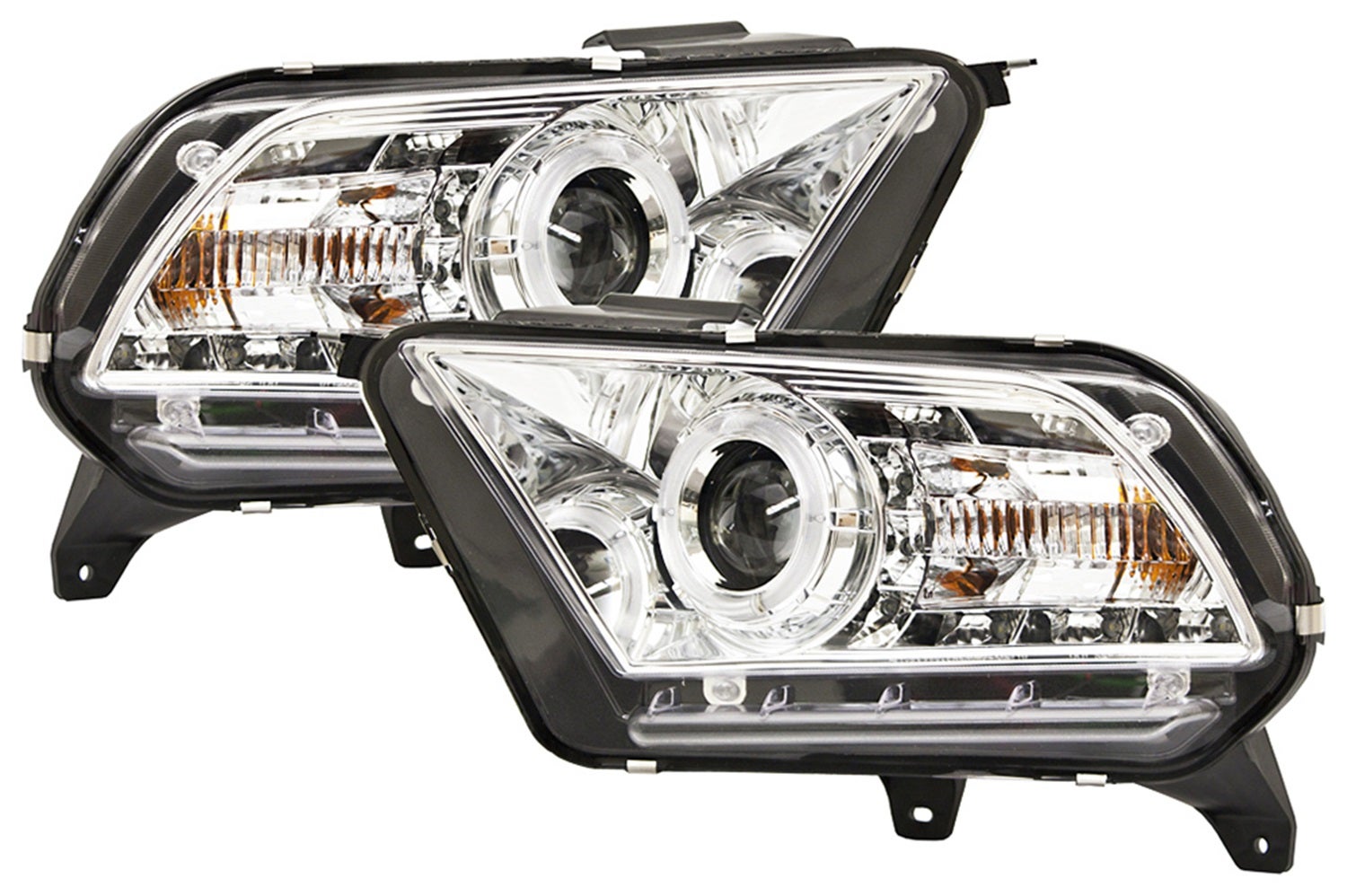 Ipcw Cws-523C2 Head Lamps Fits 10-13 Mustang   Head Lamps Fits 10-13 Mustang