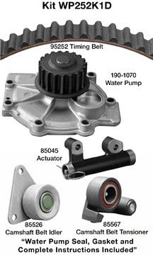 Dayco Engine Timing Belt Kit With Water Pump P/N:Wp252k1d  Engine Timing Belt