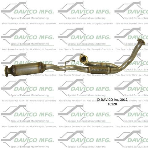 Davico Mfg Catalytic Converter P/N:16120  Catalytic Converter P/N: