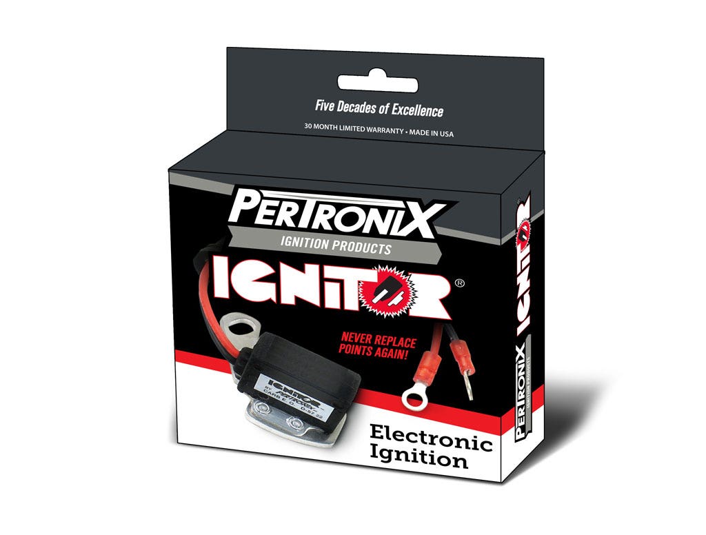 Pertronix Ml-186B Ignitor (Mallory Series 27 Vac Adv)  Ml-131A Electronic