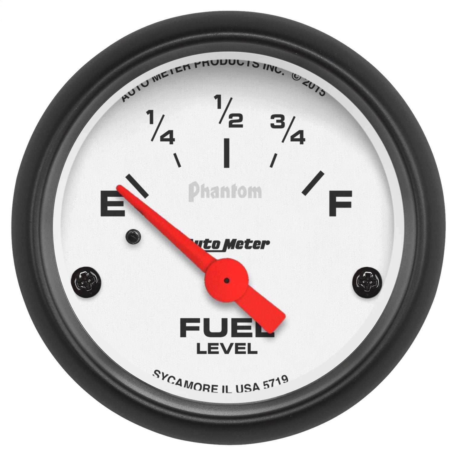 Autometer 5719 Phantom Electric Fuel Level Gauge   Phantom Electric Fuel Level